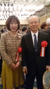 東京大学名誉教授、日本学術振興会理事の浅島誠先生と久しぶりに再会しました。私の母と同じ佐渡出身で、以前から懇意にさせて頂いてます。