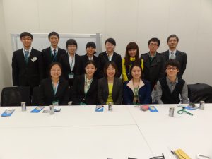 日中交流センターの訪日研修プログラムで来日した中国の大学生の訪問を受けました