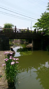 プライベートでまた来たい。近江八幡市はお堀を中心に古い町並みが大切に保存されています。