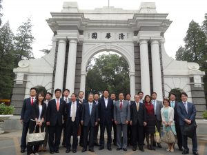 中国のトップ大学である清華大学を訪問
