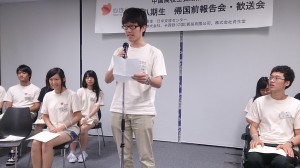 一年間、日本の高校に通い、日本の家庭にホームステイした学生たち。流暢な日本語に加えてJK用語も話せるようになりました。