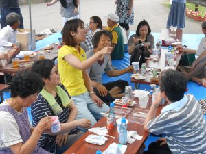 新屋夏祭りにお邪魔しました。