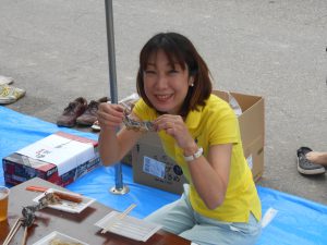 山女魚の塩焼き、とっても美味しかったです!!