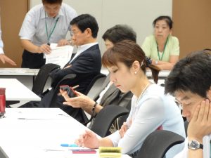 東日本大震災子ども支援意見交換会に出席しました