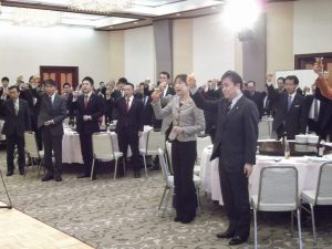 情報労連・NTT労組新潟県支部の新春の集いに出席