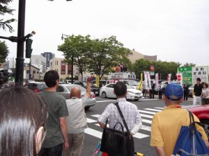 「安倍政権の暴走をただす全国キャンペーン」の一環として、新潟市中央区万代にて街頭演説を行いました。
