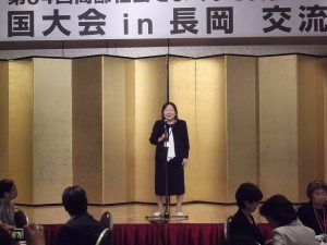 ＮＰＯ法人高齢社会をよくする女性の会理事長　樋口恵子さん