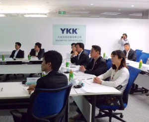 YKK株式会社を視察