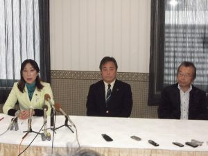 民主党県連、社民党県連、連合新潟の三者協議を行いました。