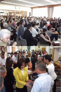 蓮舫参議院議員を迎えて政治勉強会