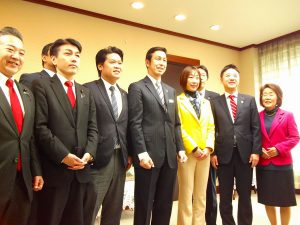 民進党新潟県連で米山知事を表敬訪問しました。