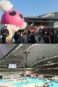 東京体育館の春高バレー大会、偶然見つけて観戦しました。新潟県からも参加しており、熱戦にエールを送りました。