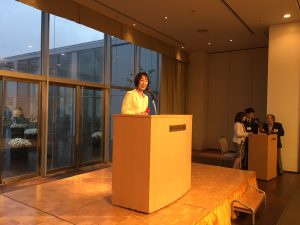 続いて、新潟県行政書士会懇親会に出席しました。