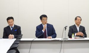 6／13（火）党安全保障調査会。日本再建イニシアティブ船橋洋一理事長より「北朝鮮情勢の地政学的挑戦」について。